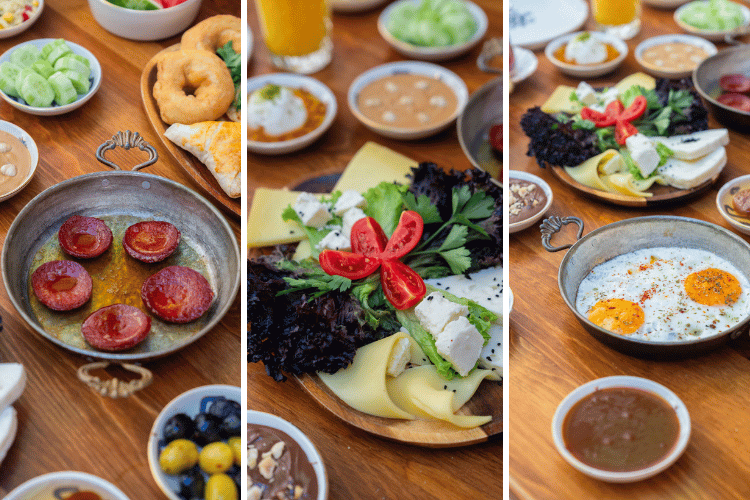 turskih breakfast sultanahmet
